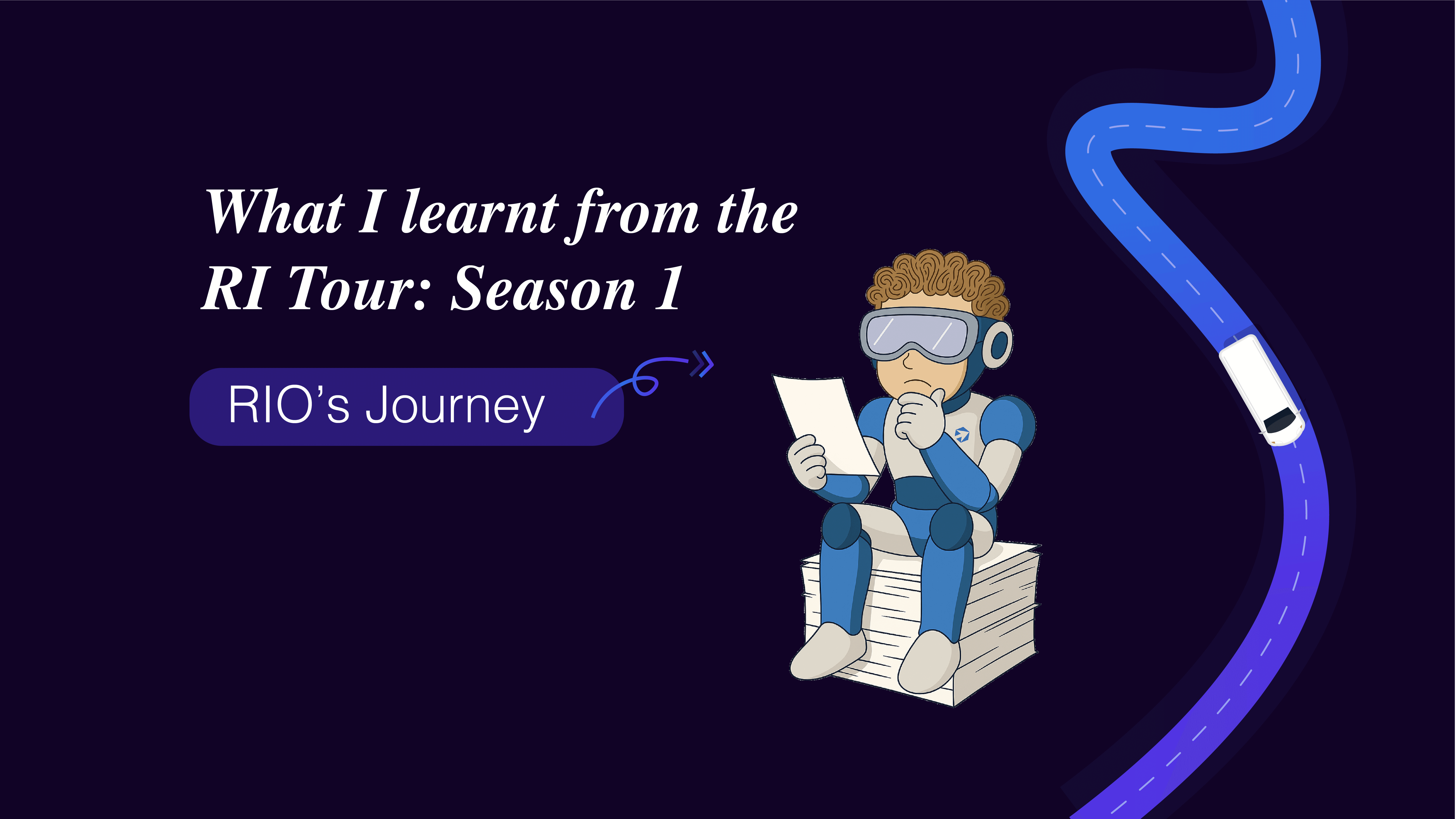 Lessons learnt from RI Tour