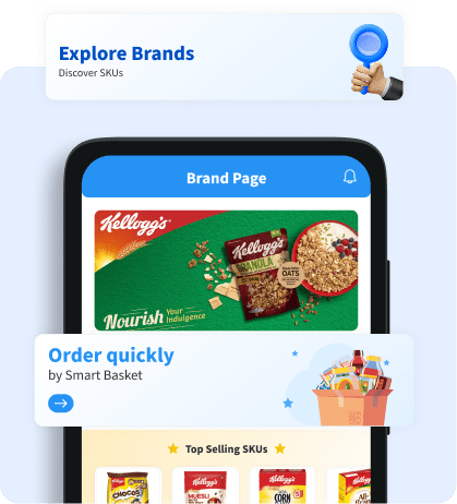 Direct Brand Ordering Retailer app