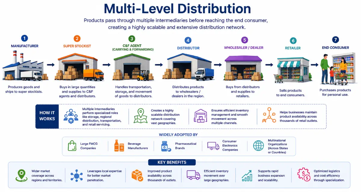 Multi-Level Distribution - Distribution Channel Strategy for Retail