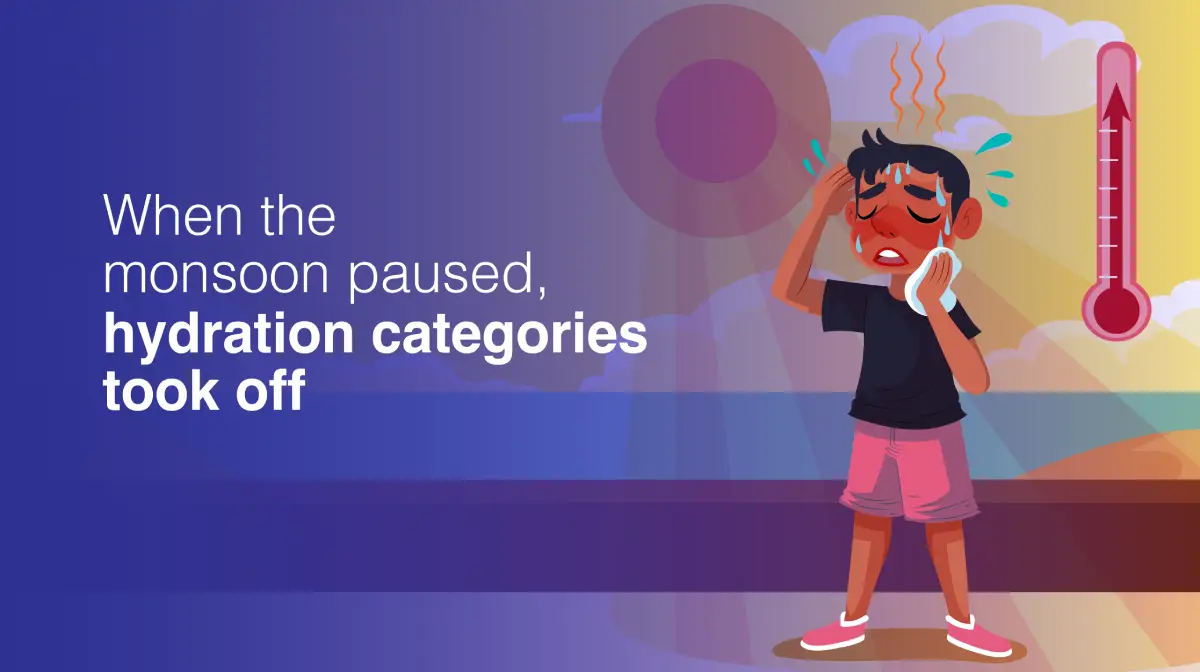 When the Monsoon Paused, Hydration Categories Took Off Blog